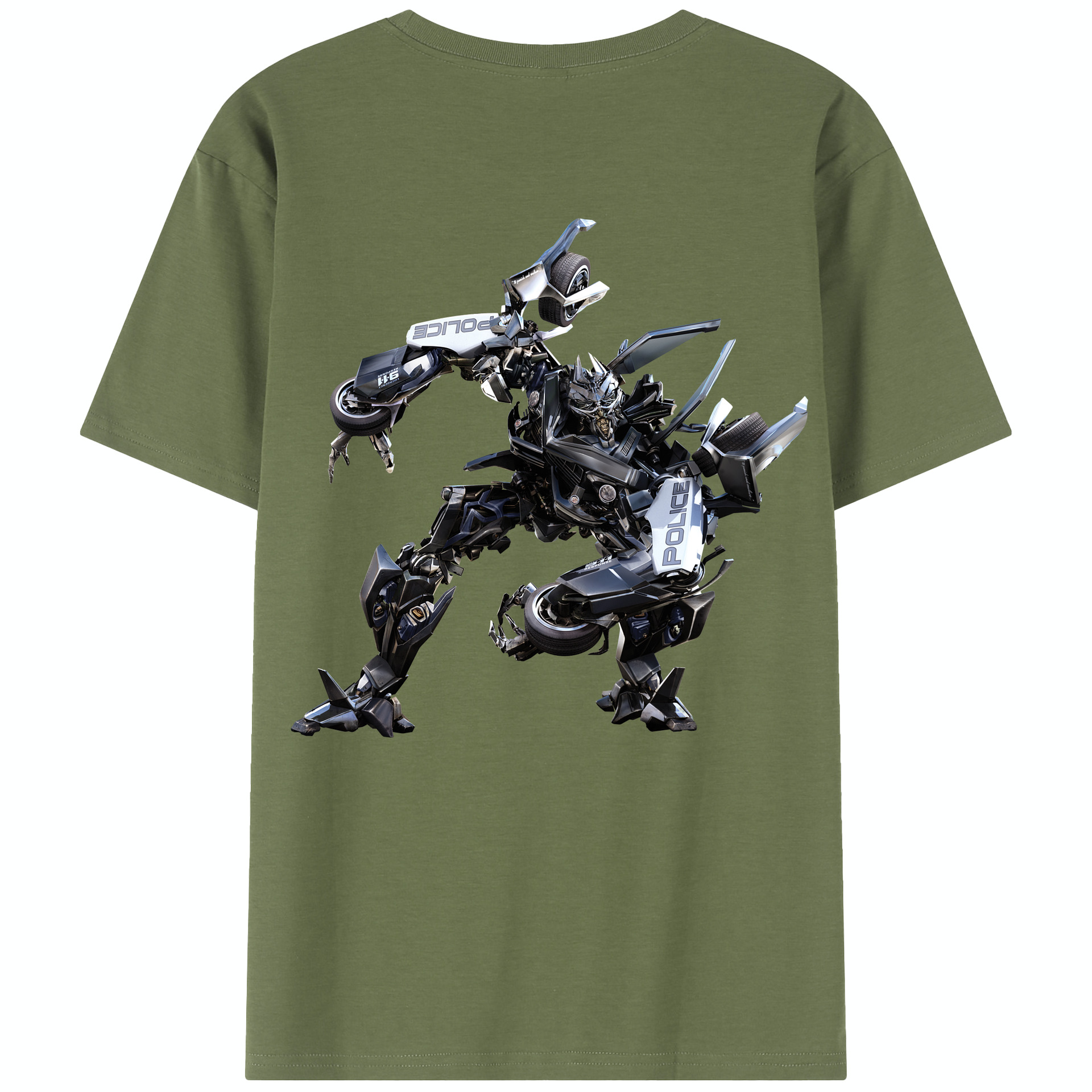 （画像用）  綿100％半袖Tシャツ（背面プリント）